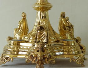 Ornate French Antique Monstrance